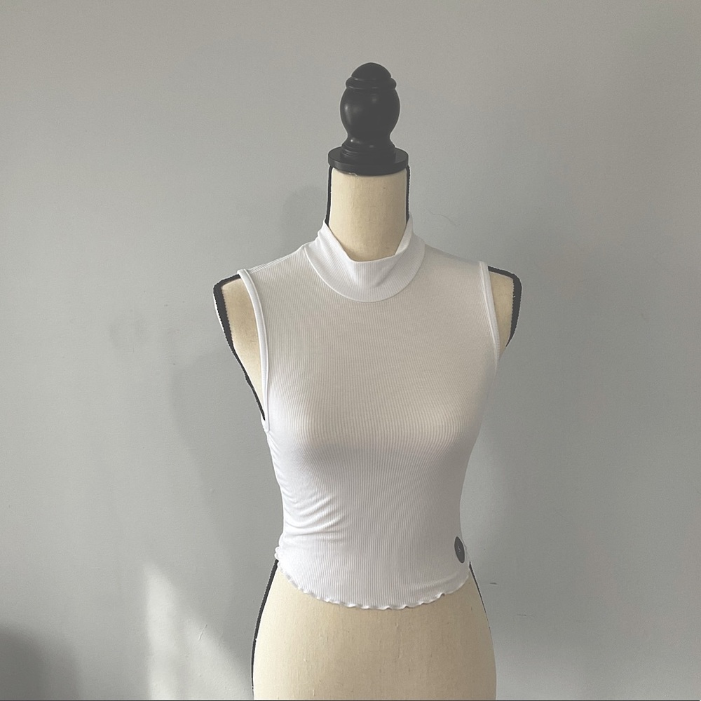 Tillys white Mock NK Tank